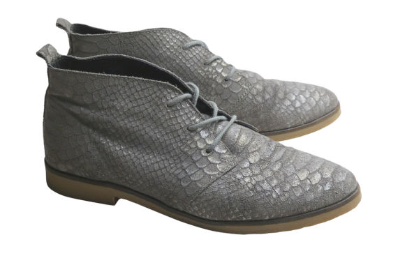 Waardevol d'Ing | taxatie | advies | vintage | tassen | schoenen | desert boot met reptielpring